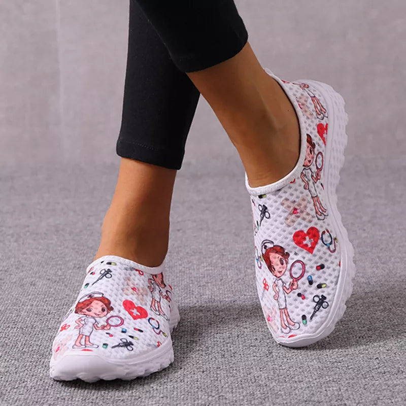 Breathable Non-Slip Nurse Shoes